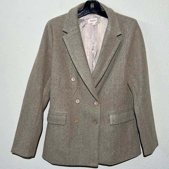 Peach Love California Blazer Relaxed Trendy - Picture 1 of 6